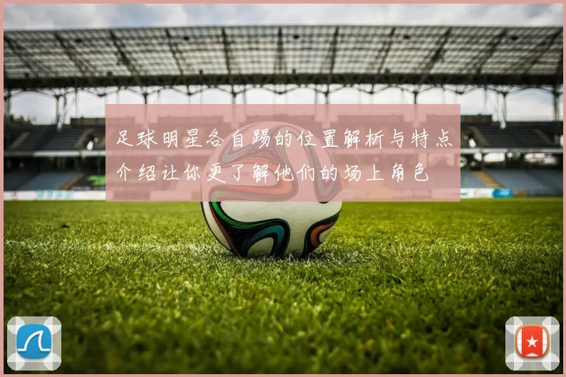 足球明星各自踢的位置解析与特点介绍让你更了解他们的场上角色